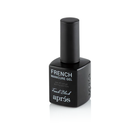 French Manicure Gel - French Black