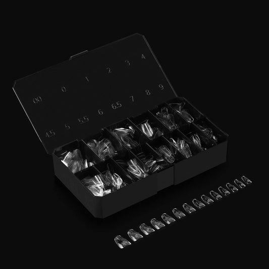 Gel-X® Natural Coffin Short Box of Tips - Mini (280pcs)