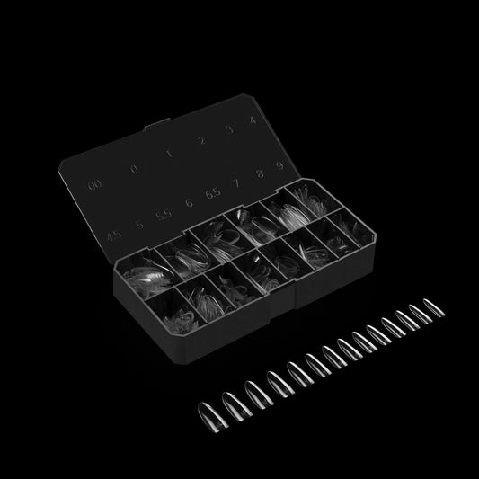 Gel-X® Natural Round Long Box of Tips - Mini (280pcs)