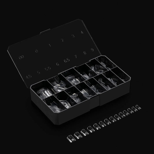 Gel-X® Natural Square Short Box of Tips - Mini (280pcs)