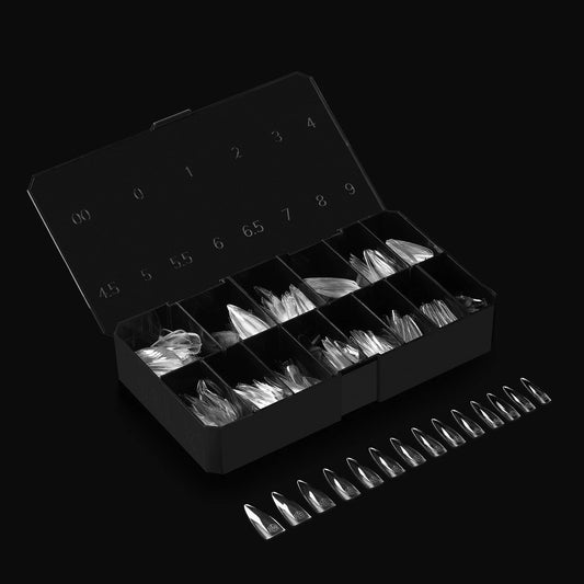 Gel-X® Natural Stiletto Long Box of Tips - Mini (280pcs)