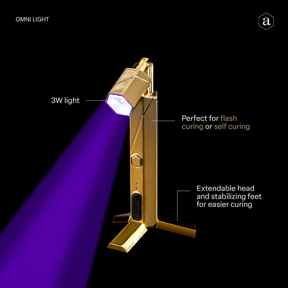 Gel-X® Omni Light - Gylltur