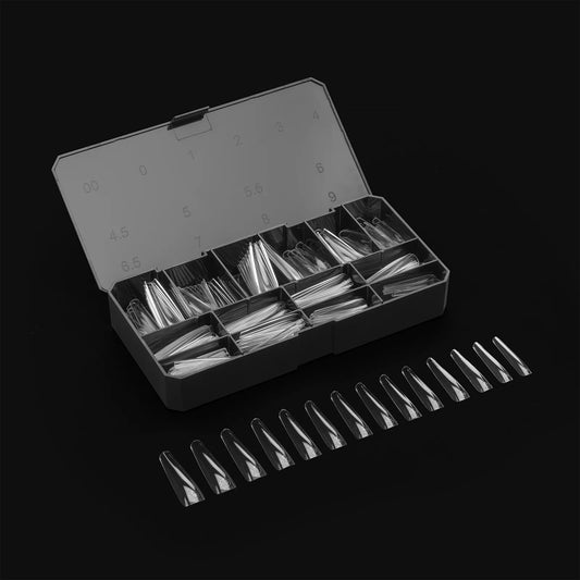 Gel-X® Sculpted Coffin Extra-Extra-Long Box of Tips - Mini (210pcs)
