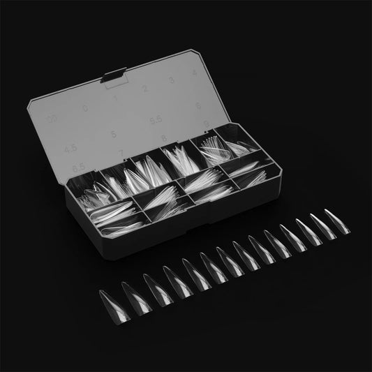 Gel-X® Sculpted Stiletto Extra-Extra-Long Box of Tips - Mini (210pcs)