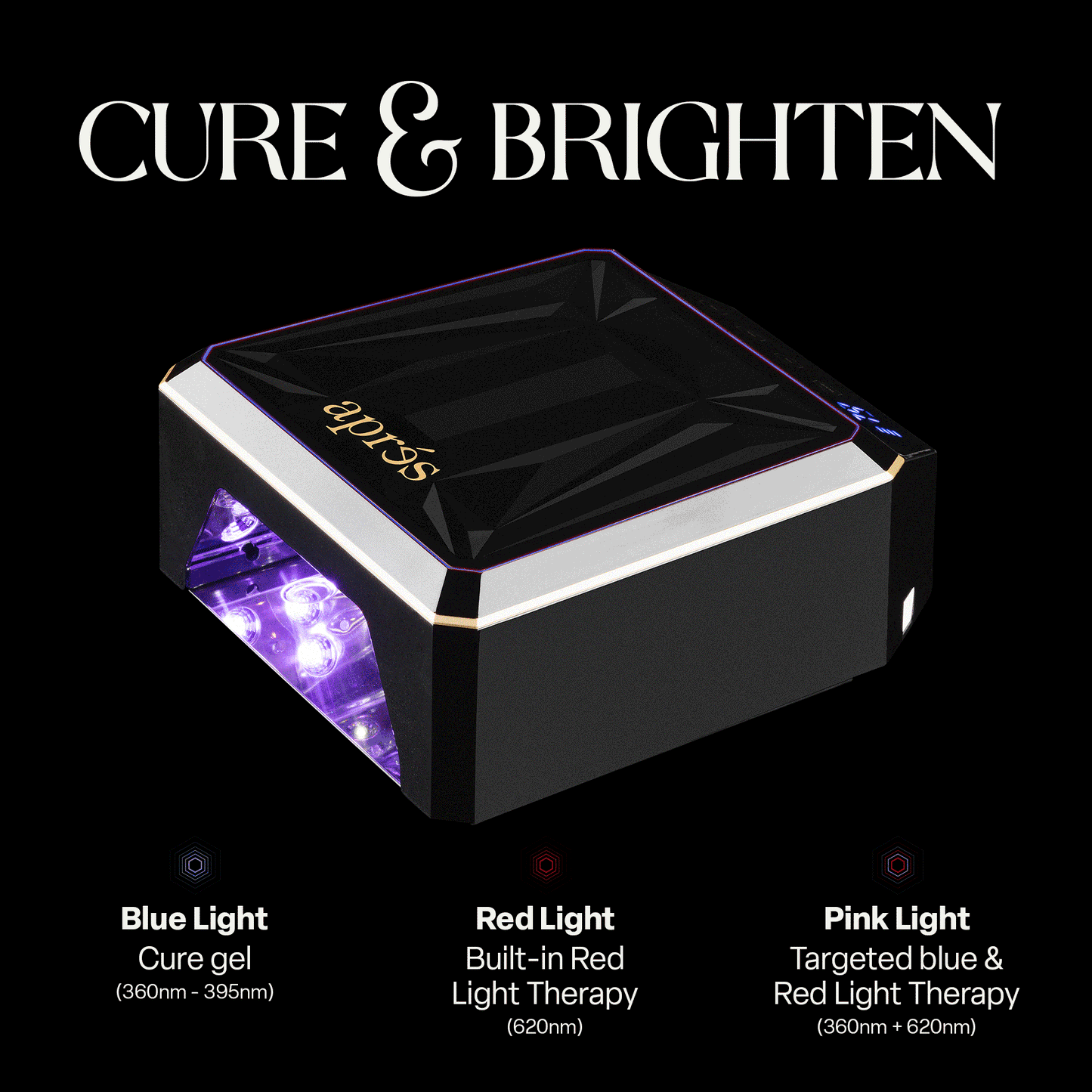 Nova LED lamp - Svartur