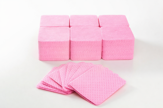 Lint-free þurrkur bleikar