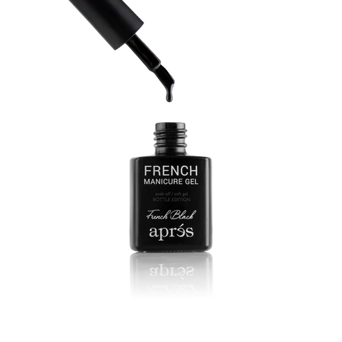 French Manicure Gel - French Black