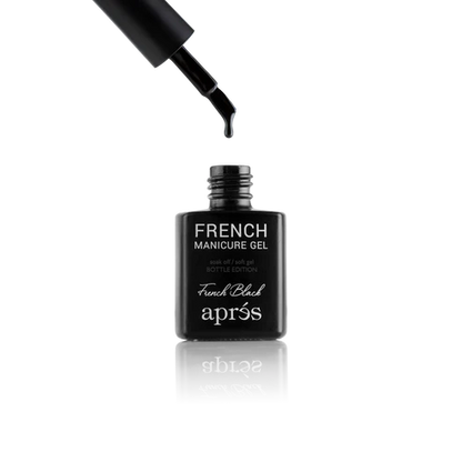 French Manicure Gel - French Black