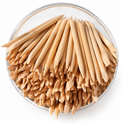 orange wood stick