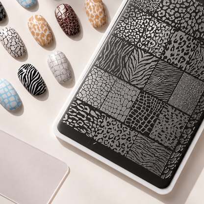 Stamping plate
