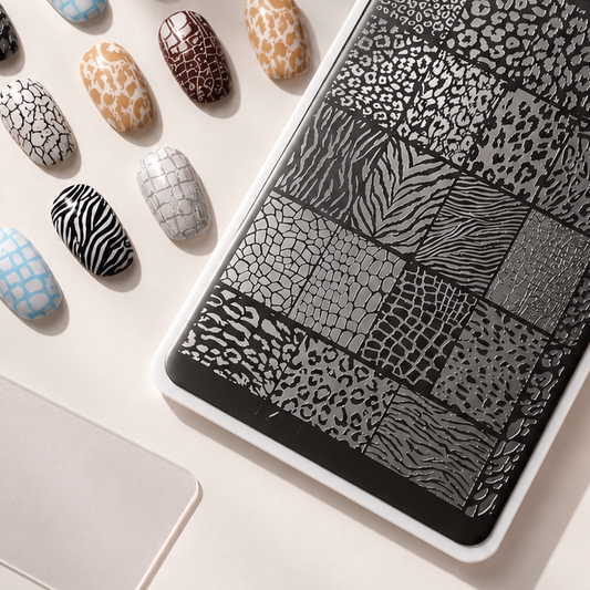 Stamping plate