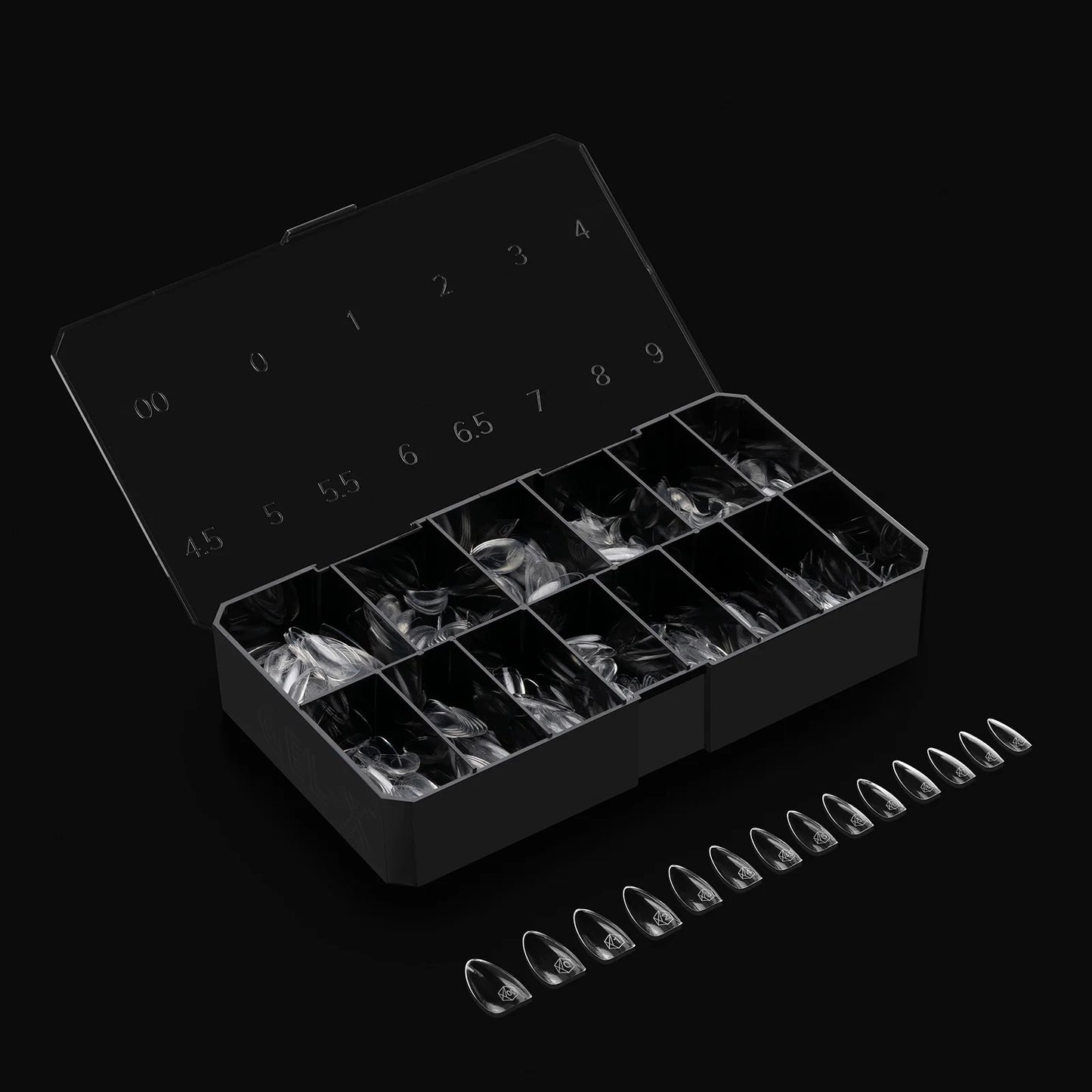 Gel-X® Natural Almond Medium Box of Tips - Mini (280pcs)