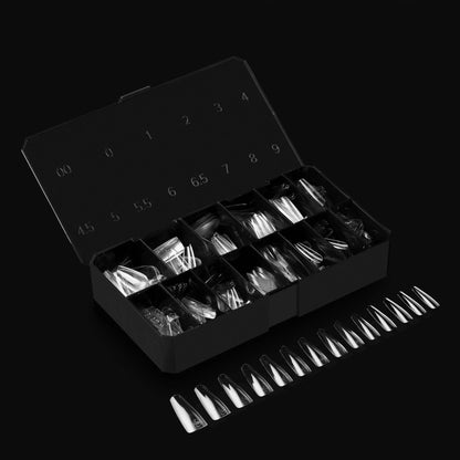 Gel-X® Natural Coffin Long Box of Tips - Mini (280pcs)