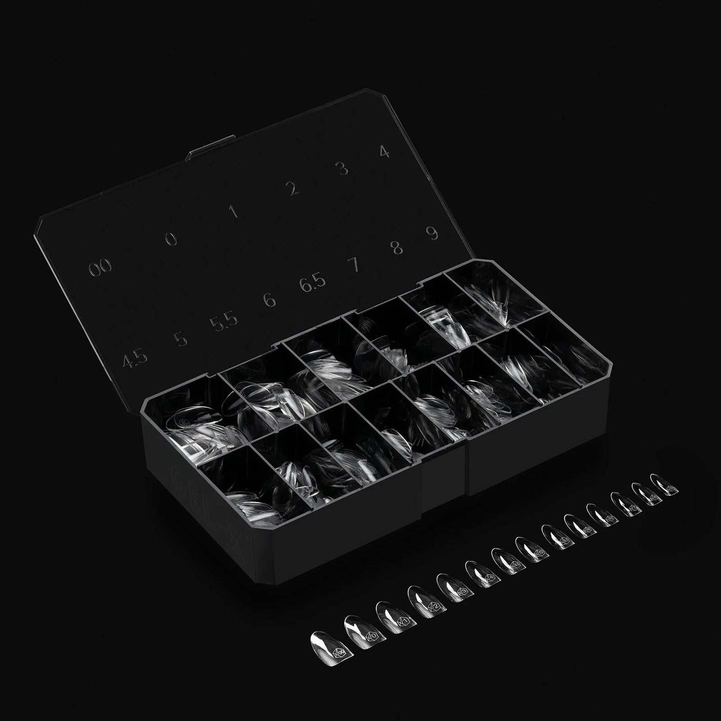 Gel-X® Natural Round Medium Box of Tips - Mini (280pcs)