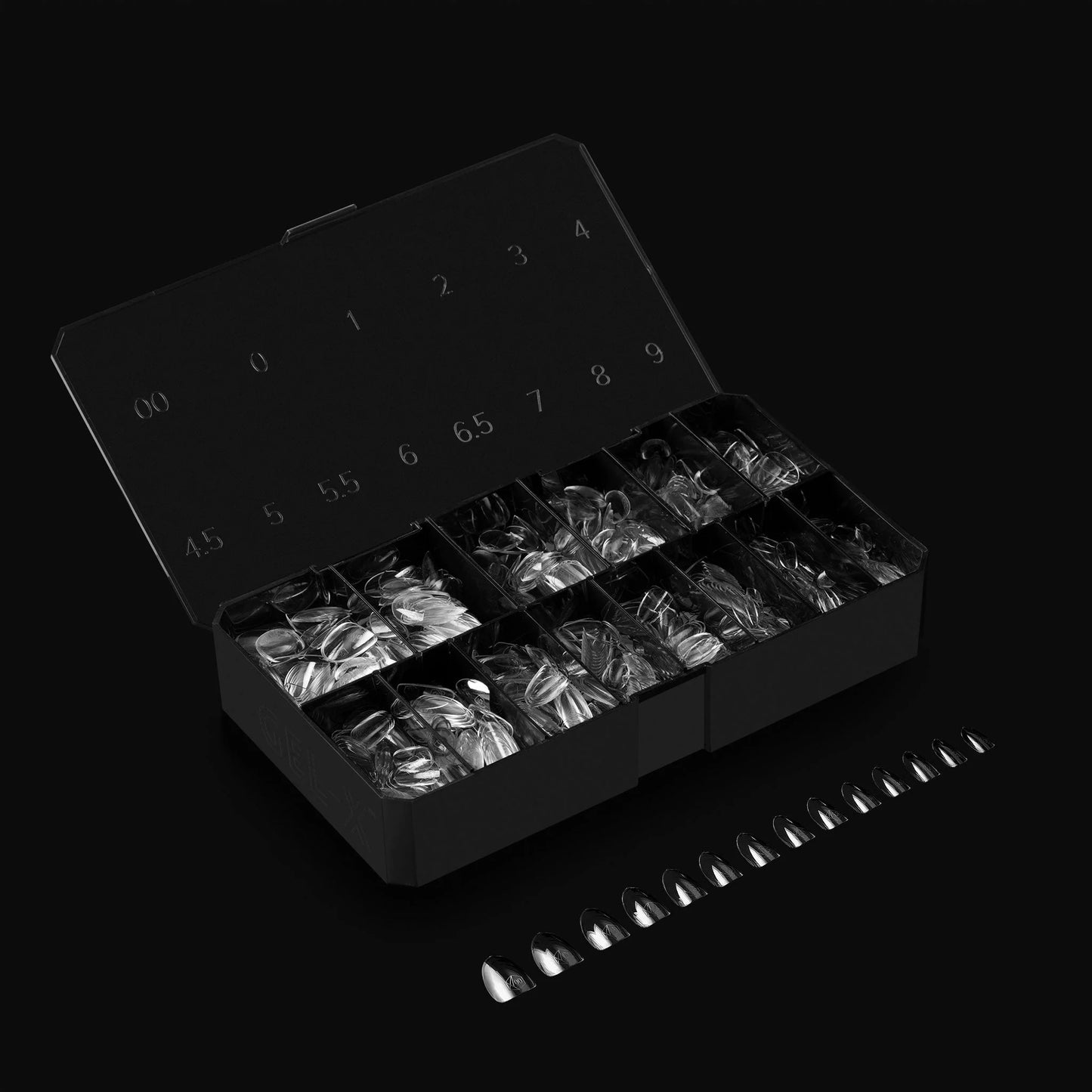 Gel-X® Natural Round Extra Short Box of Tips - Mini (280pcs)