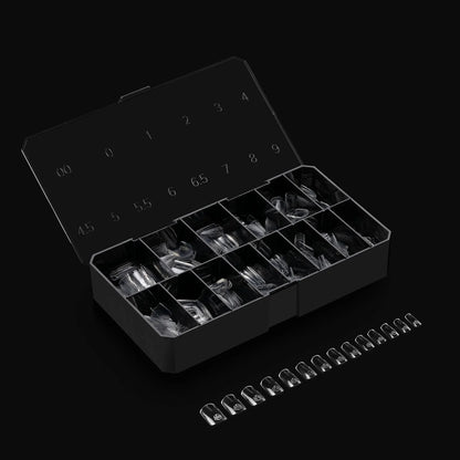 Gel-X® Natural Square Short Box of Tips - Mini (280pcs)