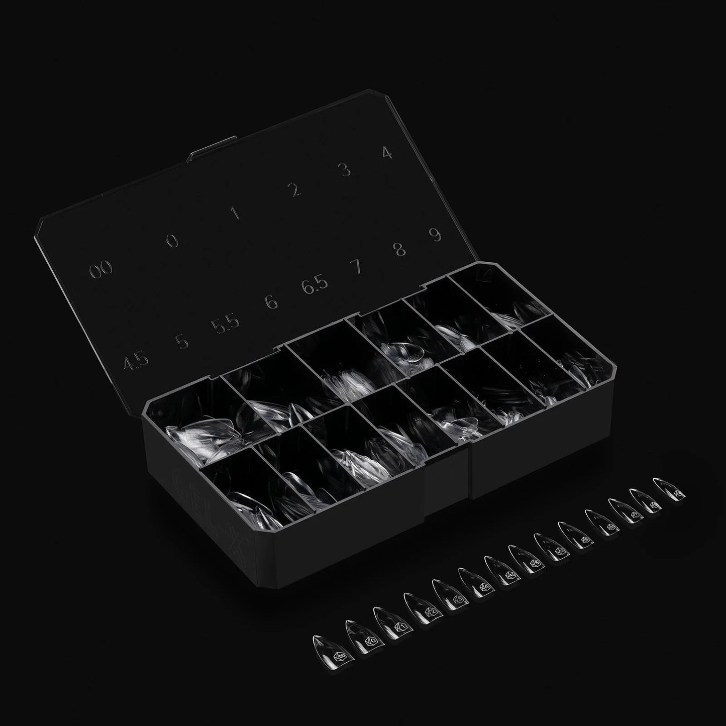 Gel-X® Natural Stiletto Medium Box of Tips - Mini (280pcs)