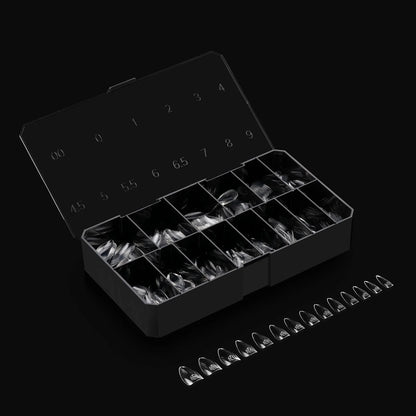 Gel-X® Natural Stiletto Short Box of Tips - Mini (280pcs)