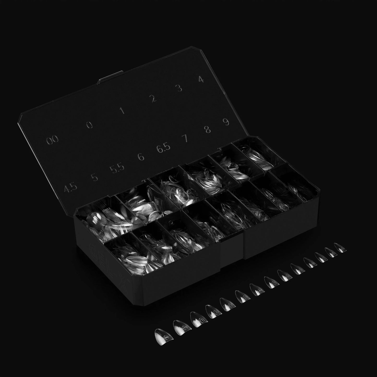 Gel-X® Natural Square Extra Short Box of Tips - Mini (280pcs)