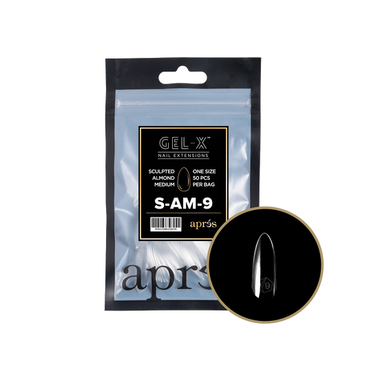 GEL-X® Sculpted Almond Medium - REFILL BAG