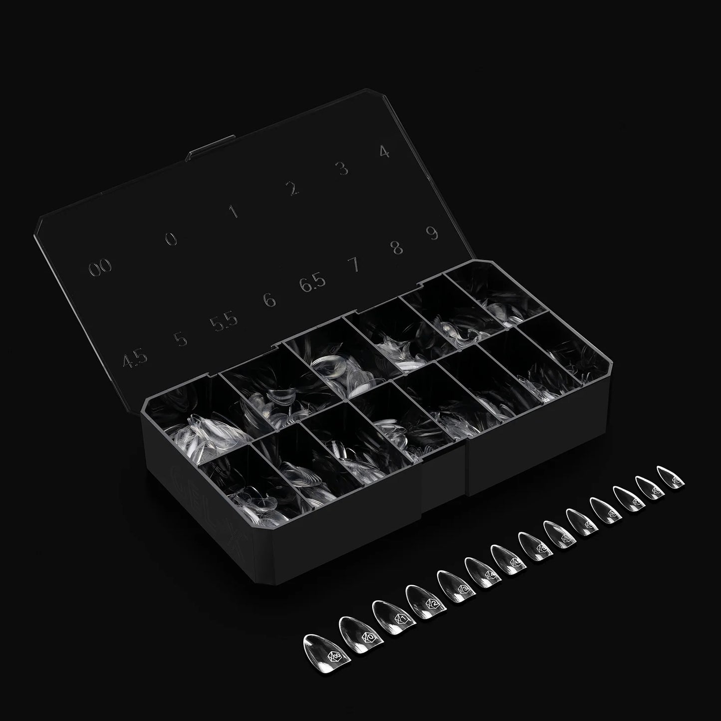 Gel-X® Sculpted Almond Medium Box of Tips - Mini (280pcs)