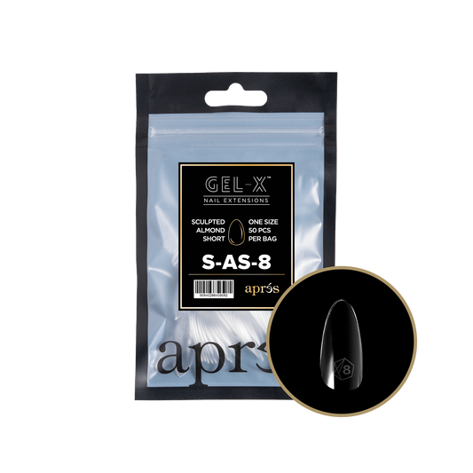 GEL-X® Sculpted Almond Short - REFILL BAG