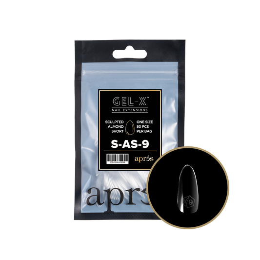 GEL-X® Sculpted Almond Short - REFILL BAG