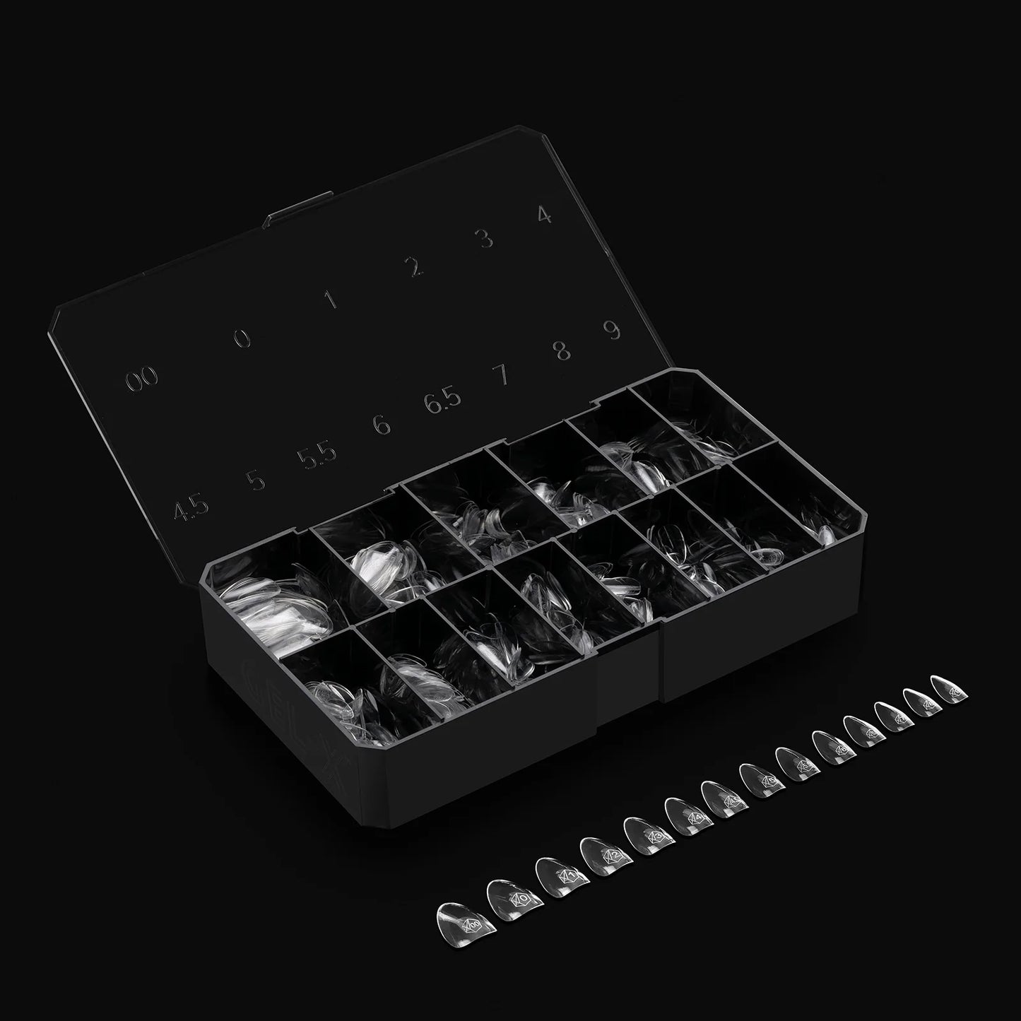 Gel-X® Sculpted Almond Short Box of Tips - Mini (280pcs)