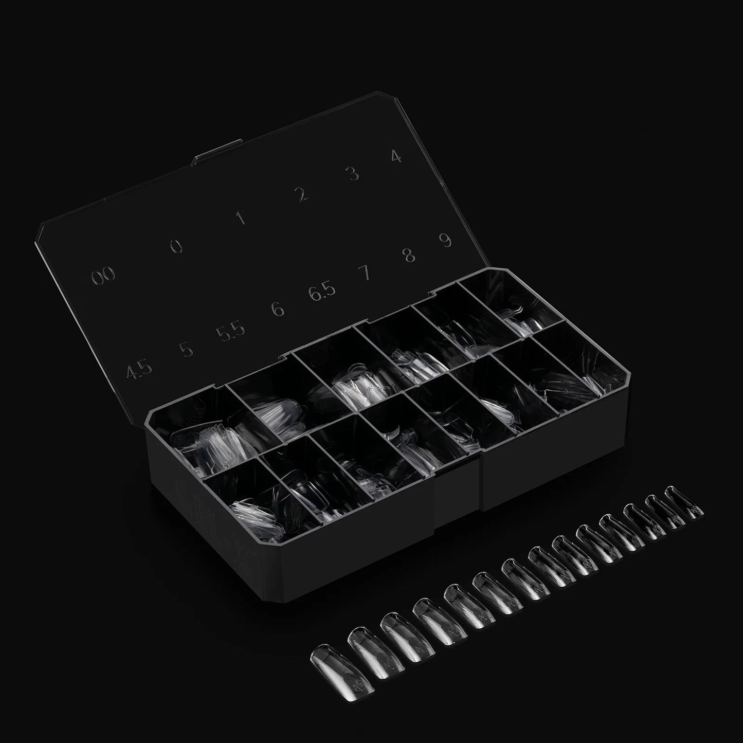 Gel-X® Sculpted Square Long Box of Tips - Mini (280pcs)