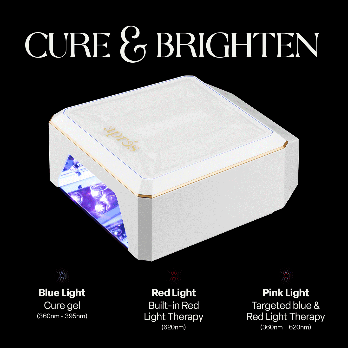 Nova LED lamp - Hvítur